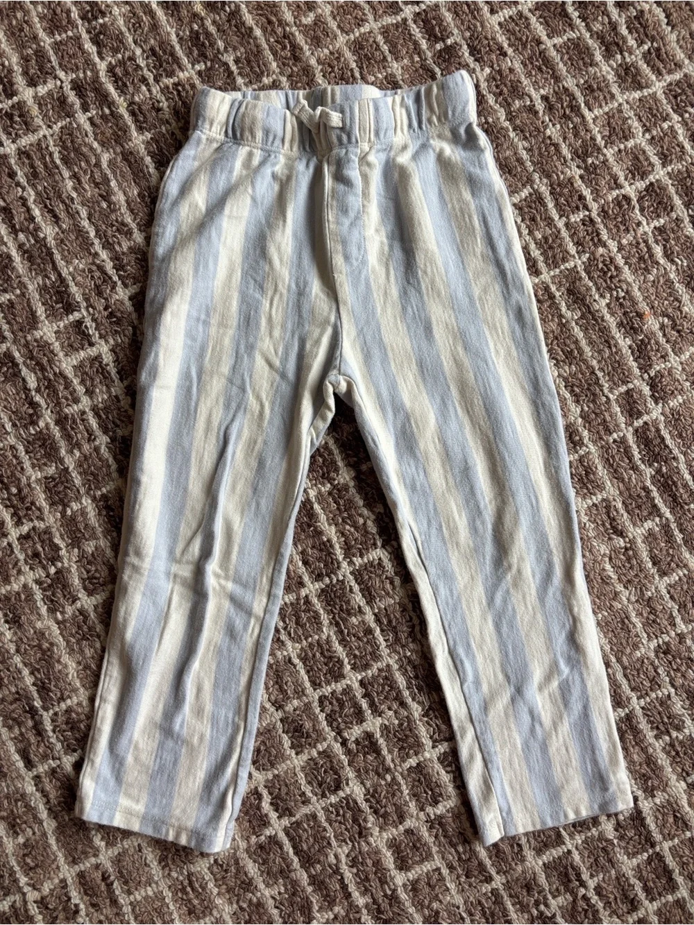 Rylee + Cru “Rory” Pants- blue and white stripe